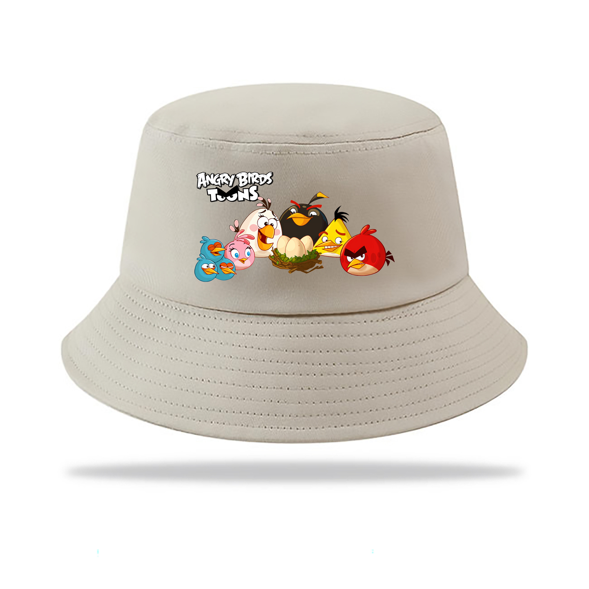 （画像用） Angry Birds アングリーバード アウトドア日除けバケットハット